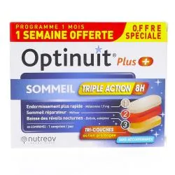 NUTREOV Optinuit Plus Sommeil Triple Action x30 comprimés