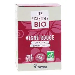 NUTRI'SENTIELS BIO Vigne Rouge 20 gélules