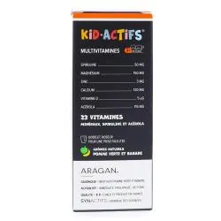 ARAGAN Synactifs - Kid Actifs Multivitamines sirop 125ml