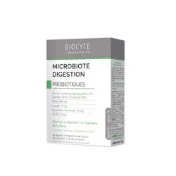 BIOCYTE Microbiote Digestion Probiotiques x30 Gélules