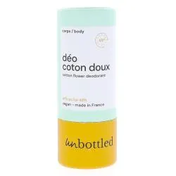 UNBOTTLED Déodorant Stick Coton Doux 50g