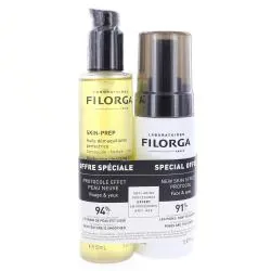 FILORGA Skin-Prep - Huile démaquillante perfectrice + skin-prep mousse nettoyante enzymatique 150ml