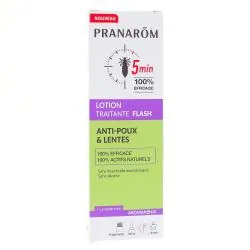 PRANAROM Aromapoux - Lotion traitante flash anti-poux et lentes 100ml + peigne