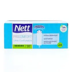 NETT ProComfort - Tampons Ultra confortable Super Plus x24