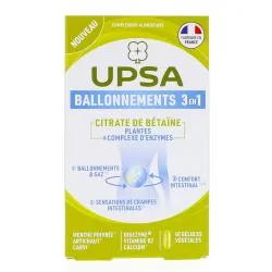 UPSA Ballonnements 3en1 x40 gélules