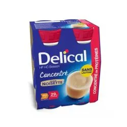 DELICAL HP HC Boisson Concentrée Noisette 4x200ml