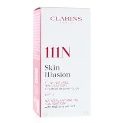 CLARINS Skin Illusion - Teint naturel hydratation 30ml n°111 auburn