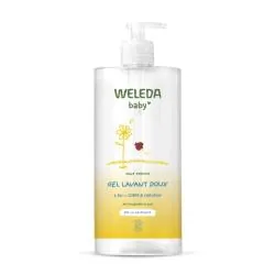 WELEDA bébé - Gel Lavant Doux Sans Parfum au Calendula Bio 400ml