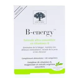 NEW NORDIC B-Energy y Complexe 8 Vitamines x60 Comprimés