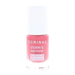 ECRINAL Ongles - Vernis Silicium + Tea Tree 5 ml bois de rose