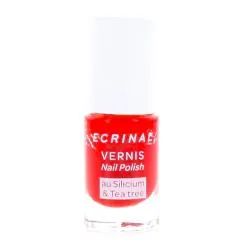 ECRINAL Ongles - Vernis Silicium + Tea Tree 5 ml rouge coral