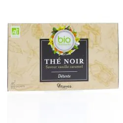 VITAVEA Thé noir Saveur Vanille / Caramel x20 sachets