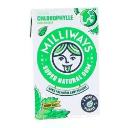 MILLIWAYS Super Natural Gum x10 goût chlorophyle