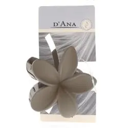 D'ANA Pince Fleur 8cm gris mat