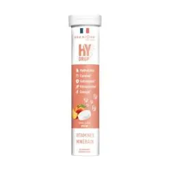 GRANIONS Hydrop Pastilles Hydratation x20 comprimés pêche