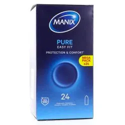 MANIX Pure Easy Fit - Préservatifs x24