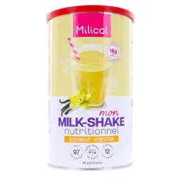 MILICAL Nutrition Milk-shakes saveur vanille 420g