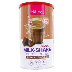 MILICAL Milk-shakes hyperprotéiné goût chocolat 420g