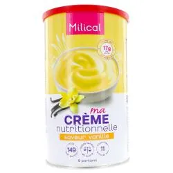 MILICAL Nutrition Crèmes minceur saveur vanille 405 g