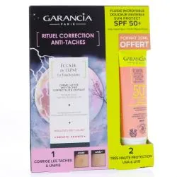 GARANCIA Eclair de lune - La Foudroyante Crème Lactée Anti-Taches + fluide invisible sun protect 20ml offert