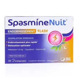 JOLLY JATEL Spasmine Nuit Endormissement Flash x20 comprimés orodispersibles