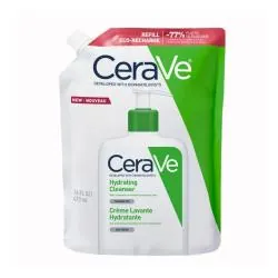 CERAVE Crème lavante hydratante peaux normales à sèches eco recharge 473ml
