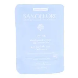 SANOFLORE Déodorant Fraicheur Bio Anti-traces 24h Coton eco recharge 50ml