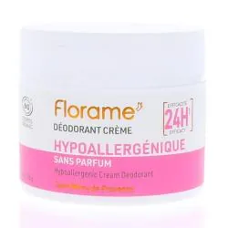 FLORAME Déodorant crème hypoallergénique bio 50g