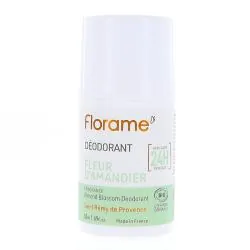 FLORAME Déodorant bille fleur d'amandier bio 50ml