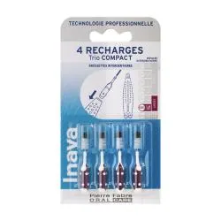 INAVA Trio Compact - Recharge Brossette interdentaire violette large ISO5 1,8mm x4