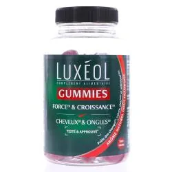 LUXEOL Force et Croissance Cheveux et Ongles x60 gummies