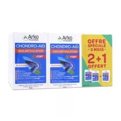 ARKOPHARMA Chondro-Aid Fort 100% articulation 2+1 Offert x180 gélules