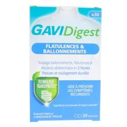 GAVIDIGEST Flatulences et ballonnements x30 gélules
