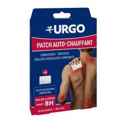 URGO Patch Auto-Chauffant 8h lot de 4 - multi-zone