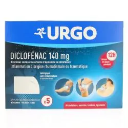 URGO Diclofénac 140mg x5 emplâtres