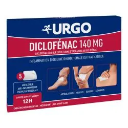 URGO Diclofénac 140mg x5 emplâtres