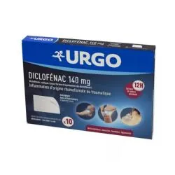 URGO Diclofénac 140mg x10 emplâtres
