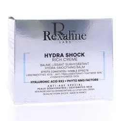 REXALINE Hydra shock - Baume lissant surhydratant riche 50ml