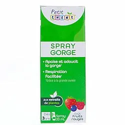 LES 3 CHENES Petit Chêne - Spray Gorge 20ml