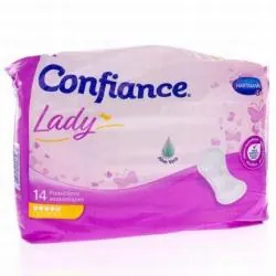 HARTMANN Confiance Lady Protection hygiéniques anatomiques 14 pièces 5 gouttes