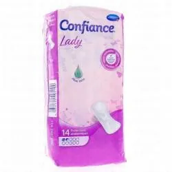 HARTMANN Confiance Lady Protection hygiéniques anatomiques 14 pièces 1.5 goutte