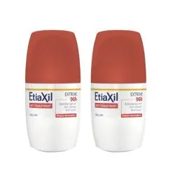 ETIAXIL Anti-transpirant Extrême 96h roll-on lot de 2x 50ml