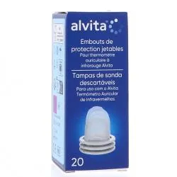 ALVITA Embouts de Protection jetables x20