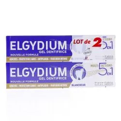 ELGYDIUM dentifrice multi action 5en1 lot 2 x 75ml