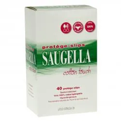 SAUGELLA Cotton touch - Protège-slips coton touch x40 unités