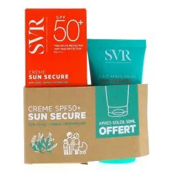 SVR Sun Secure - Crème solaire SPF50 50ml + Lait après-soleil 50ml offert