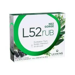 LEHNING L52 RUB Nez Gorge x20 gélules