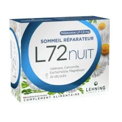 LEHNING L72 Nuit Sommeil réparateur x30 gélules