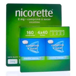 NICORETTE Menthe Intense 2mg x160 comprimés à sucer