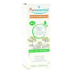 PURESSENTIEL Huile Essentielle Fenouil Doux Bio 10ml